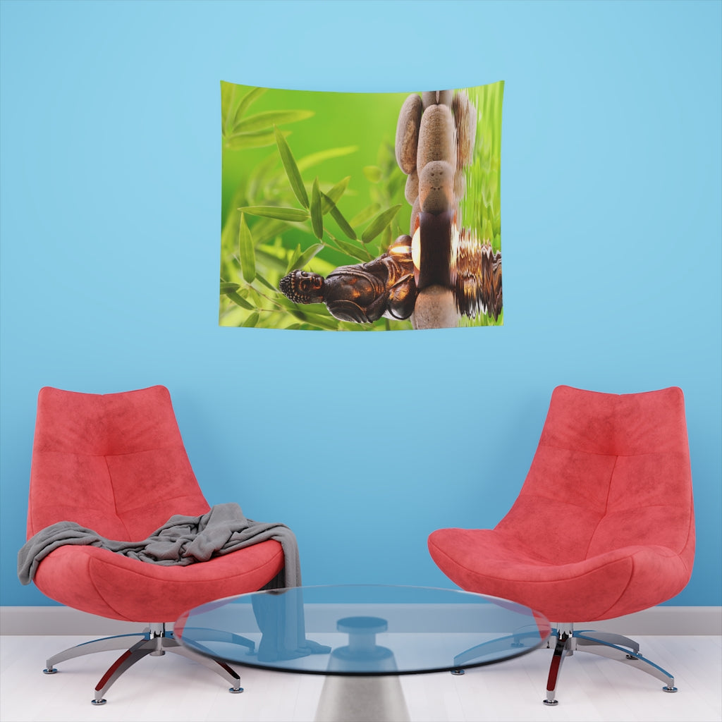 Zen Room Ideas - Nature Wall Tapestry - Personal Hour for Yoga and Meditations 