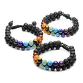 Load image into Gallery viewer, 7 Chakra Crystals Bracelet - Personal Hour for Yoga and Meditations 

