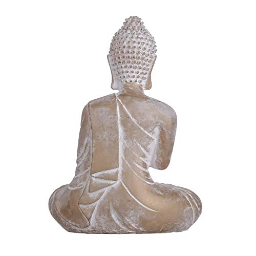 Yoga Decor - Meditation Gift - Buddha Statue, Meditating Buddha Serene Decorative Figurine for Home - Personal Hour for Yoga and Meditations 
