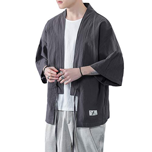 Meditation Clothes - Meditation Robe - Japanese Kimono Coat - Outwear for Zen and Meditation - Personal Hour 