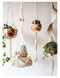 Load image into Gallery viewer, Zen Decor Ideas - Handmade Macrame Hanging Planter - Personal Hour for Yoga and Meditations 
