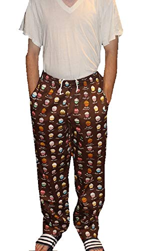 Men Cotton Baggy Pants with Cargo Pockets - Loose Pants for Zen and Meditation - Personal Hour for Yoga and Meditations 