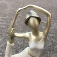 Load image into Gallery viewer, Meditation Gift - Yoga Decor - Art Abstract Yoga Figurine Statue, Home Decorative Girl Yoga Sculpture - Personal Hour for Yoga and Meditations 
