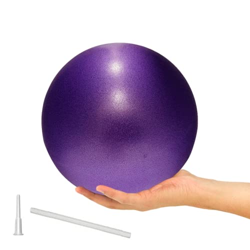 9 Inch Yoga and Pilates Ball Mini Exercise Barre Ball for Yoga - Personal Hour for Yoga and Meditations 