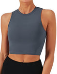 Load image into Gallery viewer, Natural Feelings Yoga and Pilates Bras for Women Removable Padded - Yoga Tank Tops - Personal Hour for Yoga and Meditations 

