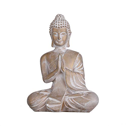 Rustic Meditation Buddha Decor - Buddha Statue Zen Decor - Personal Hour for Yoga and Meditations 