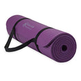 Load image into Gallery viewer, Thick Yoga Mat Fitness and Exercise Mat - Lightweight PVC - Personal Hour 
