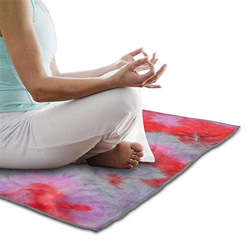 Yoga Towels - Non Slip Hot Yoga Towel Skidless Waffle Texture - Personal Hour for Yoga and Meditations