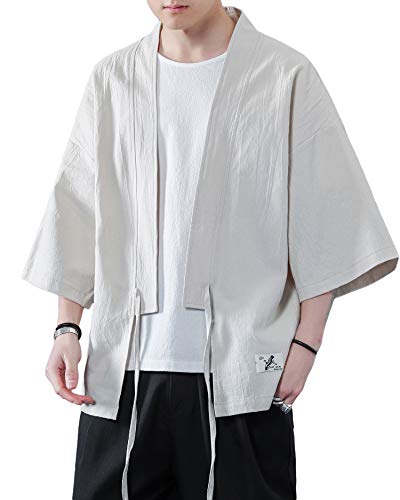 Meditation Clothes - Meditation Robe - Japanese Kimono Coat - Outwear for Zen and Meditation