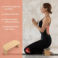 Load image into Gallery viewer, Yoga Meditation Portable Bench - Meditation Cushion - Personal Hour for Yoga and Meditations 
