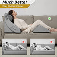 Load image into Gallery viewer, Mediation Cushions - 4PCS Orthopedic Bed Wedge Pillow Set - Personal Hour for Yoga and Meditations 
