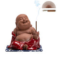 Load image into Gallery viewer, Yoga Gift - Handmade Incense Stick Holder with 30 Sandalwood Incense Sticks and a Mat - Personal Hour for Yoga and Meditations 
