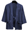 Load image into Gallery viewer, Meditation Robe Men's Cotton Kimono Jackets - Personal Hour for Yoga and Meditations 
