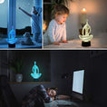 Load image into Gallery viewer, Zen Decor - Meditation 3D Illusion Lamp Night Light with Remote Control Toy for Meditation Yoga Lover - Personal Hour for Yoga and Meditations 
