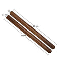 Load image into Gallery viewer, Wooden Pranayama Stick - Detachable Robust Yoga Pole - Personal Hour for Yoga and Meditations 
