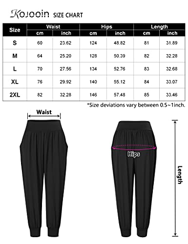 Yoga Pants Capri Loose Workout Sweatpants - Personal Hour for Yoga and Meditations 