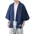 Load image into Gallery viewer, Meditation Clothes - Meditation Robe - Japanese Kimono Coat - Outwear for Zen and Meditation - Personal Hour 
