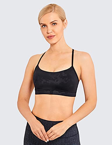 YOGA Low Impact Strappy Padded Sports Breathable Bra for Women - Personal Hour 