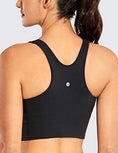 Load image into Gallery viewer, Yoga top with built in bra - comfy elastic fabric yoga top and bra - Personal Hour 
