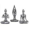 Load image into Gallery viewer, Yoga Decor - Yoga Meditation and Zen Decor,Yoga Pose Statue Home Decoration,Zen Yoga Figurine for Spiritual Room - Personal Hour for Yoga and Meditations 
