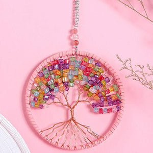 Open image in slideshow, Wall Dreamcatcher Crafts Big Tree of Life Jewelry -  Zen Decor Ideas - Meditation Gift - Personal Hour for Yoga and Meditations 
