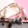 Load image into Gallery viewer, Stone Accessories - Natural stone agate cat bracelet - Personal Hour for Yoga and Meditations 
