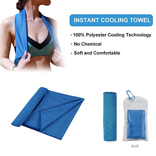 Yoga Cooling Towels - Personal Hour for Yoga and Meditations 