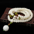 Load image into Gallery viewer, 108 Buddha beads rosary for Bodhi - Personal Hour for Yoga and Meditations 
