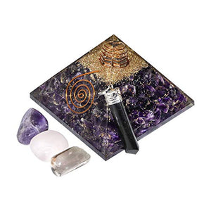 Amethyst stone Crystal - Personal Hour for Yoga and Meditations 