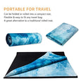 Load image into Gallery viewer, Yoga and Pilates Mat, Non Slip Exercise Suede Mat with Carry Bag - Personal Hour for Yoga and Meditations 
