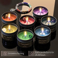 Load image into Gallery viewer, Yoga Lovers Gift - 7 Chakra Candles Set - Promotes Positive Energy - Personal Hour for Yoga and Meditations 
