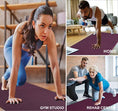 Load image into Gallery viewer, Foldable Yoga Mat - Easy to Storage and Lightweight Anti Slip Folding Exercise Mat for Yoga - Personal Hour for Yoga and Meditations 
