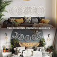 Load image into Gallery viewer, Boho Aesthetic Moon Decoration Wall Art (5 Pieces) - Personal Hour for Yoga and Meditations 
