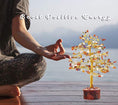 Load image into Gallery viewer, Meditation Gift - 7 Chakra Crystal Tree for Positive Energy - Stone Bonsai Tree - Premium Meditation Decor - Personal Hour 
