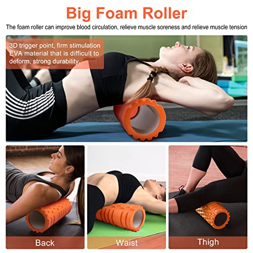 Roller Set of 6 pieces - Yoga and Pilates Starter Gift - Personal Hour for Yoga and Meditations 