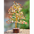 Load image into Gallery viewer, Meditation Gift - 7 Chakra Crystal Tree for Positive Energy - Stone Bonsai Tree - Premium Meditation Decor - Personal Hour 
