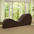 Load image into Gallery viewer, Sleek Chaise Lounge for Yoga, Stretching, Relaxation - Meditation Cushion and Spine Corrector - Personal Hour for Yoga and Meditations 

