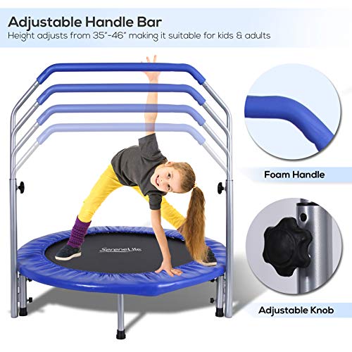 Portable and Foldable Trampoline - Personal Hour for Yoga and Meditations 
