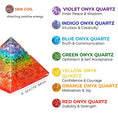 Load image into Gallery viewer, Energy Generator Orgone Pyramid for E-Energy Protection & Healing- meditation orgonite pyramids/crystal chakra - Personal Hour for Yoga and Meditations 

