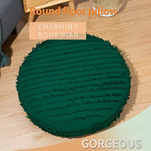 Meditation Cushion - Boho Stripe Style - Comfy For Long Hours Zen Sessions - Personal Hour for Yoga and Meditations 