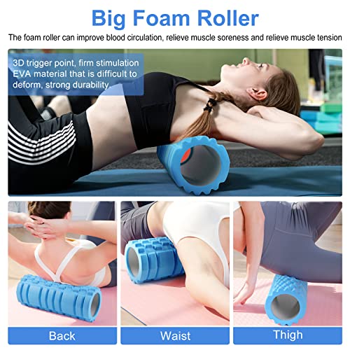 Roller Set of 6 pieces - Yoga and Pilates Starter Gift - Personal Hour for Yoga and Meditations 