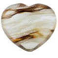 Load image into Gallery viewer, Meditation Gifts - Valentine Limited Deals - Rockcloud Healing Crystal Natural Rose Quartz Heart Love Carved Palm Worry Stone Chakra Reiki Balancing - Personal Hour for Yoga and Meditations 
