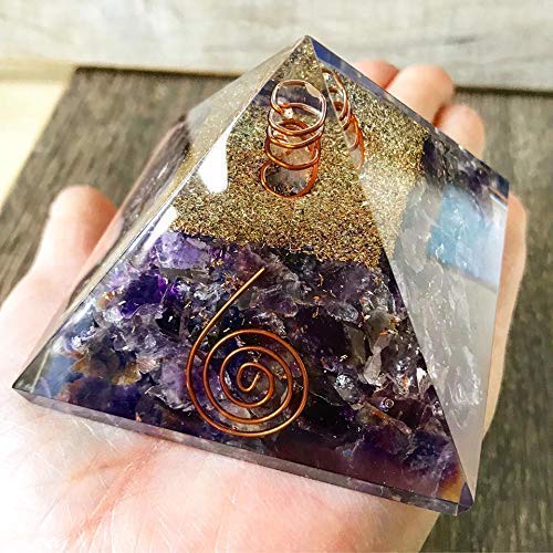Amethyst stone Crystal - Personal Hour for Yoga and Meditations 
