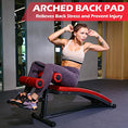 Load image into Gallery viewer, Yoga and Sit Up Bench with Reverse Crunch Handle - Solid Ab Workout Equipment - Personal Hour for Yoga and Meditations 
