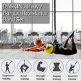 Load image into Gallery viewer, Heavy Bungee Resistance Band Set Gravity Yoga Bungee Cord Resistance Belt Bundle - Bungee Training - Personal Hour for Yoga and Meditations 
