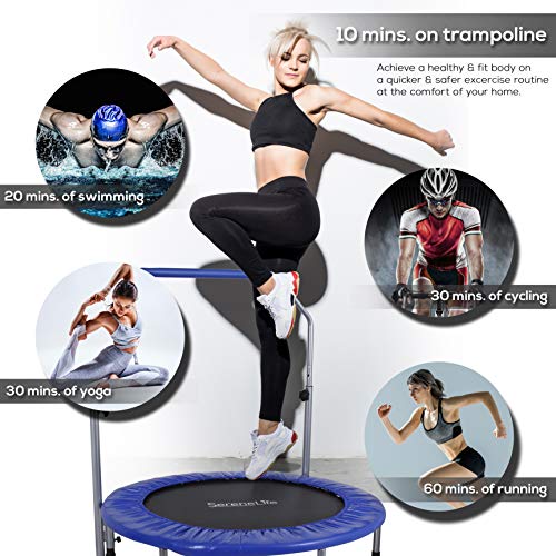 Portable and Foldable Trampoline - Personal Hour for Yoga and Meditations 