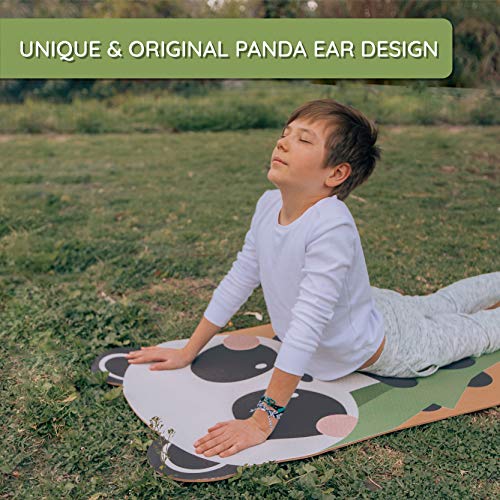 Kids Yoga Mat Cute Non Slip Kids Exercise Equipment - Personal Hour for Yoga and Meditations 
