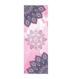 Open image in slideshow, Beautiful Pattern Print New Yoga Towel Sweat Anti-skid Portable Gym Blanket Exercise Yoga Mat Towel Pilates Towel Yoga Mat Cover - Personal Hour for Yoga and Meditations 
