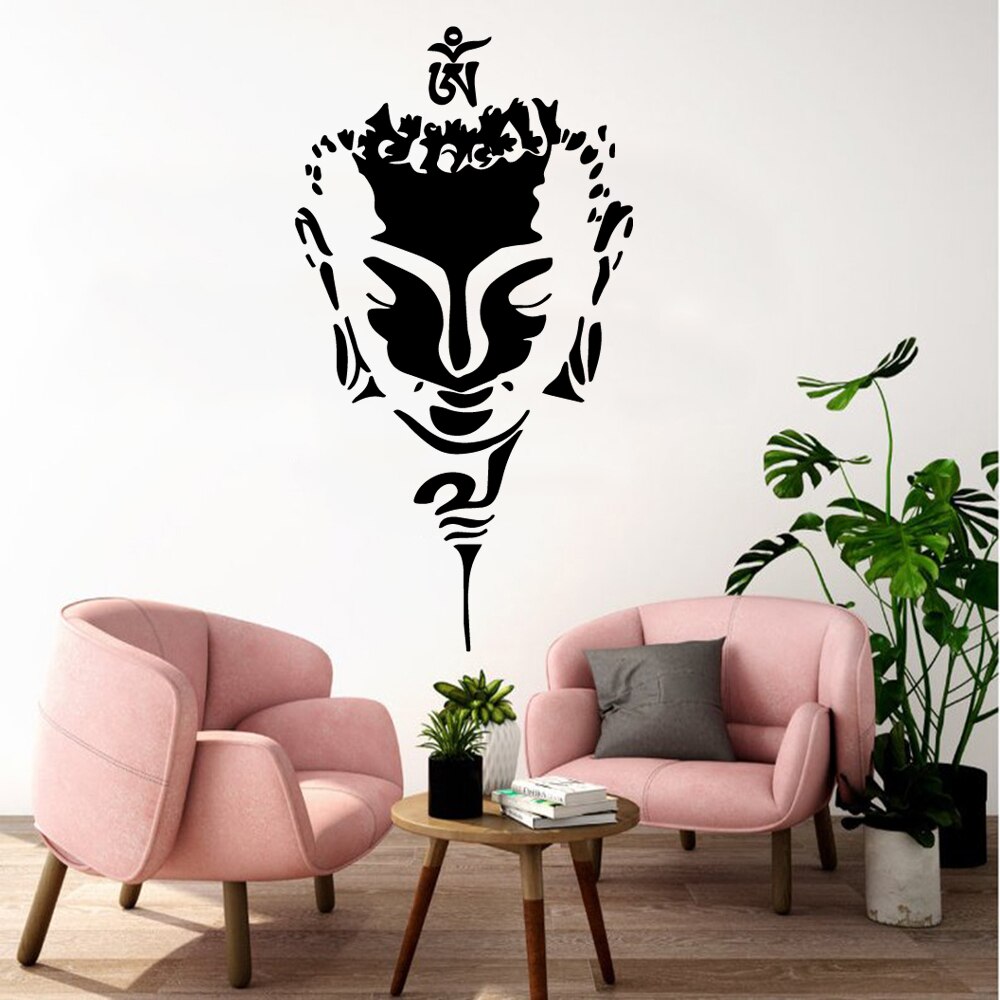 Yoga and Zend Mediation Art Vinyl Wall Stickers - Personal Hour for Yoga and Meditations 