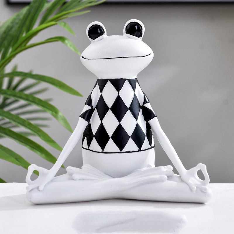 Creative Yoga frog model - Personal Hour for Yoga and Meditations 